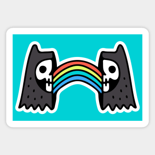 Ghoul Rainbow Sticker